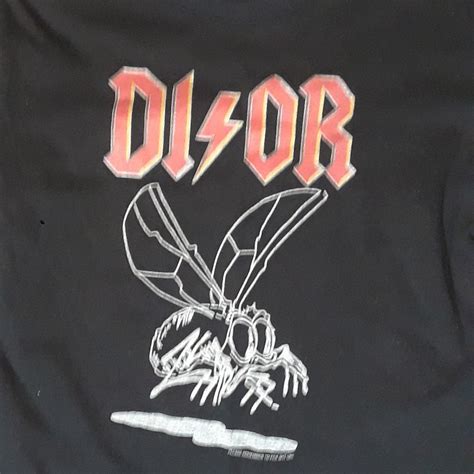 Dior t shirt men M Tour 1985 mosquito black c7 